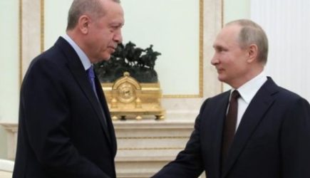 Эрдоган провел телефонные переговоры с Путиным