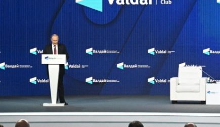 «Посеявший ветер пожнет бурю»: Путин выступил на заседании клуба «Валдай»