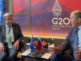 Лавров и Гутерриш встретились на саммите G20