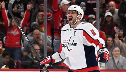 Овечкина признали первой звездой дня в НХЛ