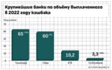 Банки за 2022 год выдали более 150 миллиардов рублей кешбэка
