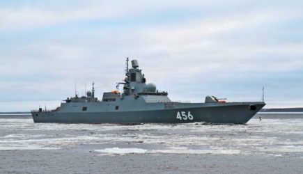 Новейший ракетный фрегат проекта 22350