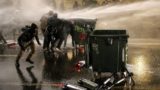 Против протестующих в Грузии применили слезоточивый газ