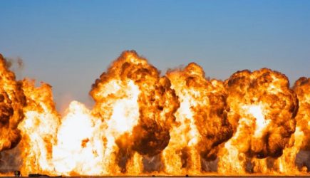 В Запорожье прогремела серия мощных взрывов