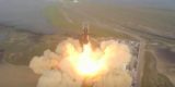 Starship взорвался на четвертой минуте полета