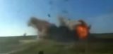 В клочья: штатовский броневик во время боя напоролся на российскую мину — видео