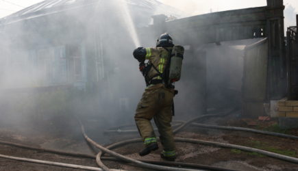 В Подмосковье горит четырехзвездочный отель