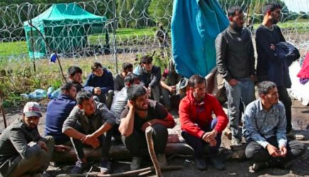 Польша силой вытеснила в&nbsp;Белоруссию пять мигрантов