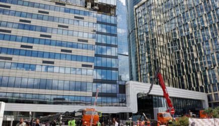 &laquo;У нас свое бомбоубежище&raquo;: что происходит в &laquo;Москва-Сити&raquo; после атак БПЛА