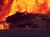 Пылающий Challenger 2 в зоне СВО шокировал британцев