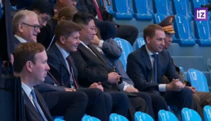 Ким Чен Ын посетил океанариум во Владивостоке