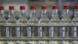 В России рухнуло производство водки
