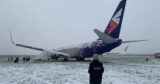 Шесть рейсов задержаны в Перми из-за выкатившегося с полосы Boeing