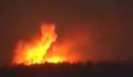 По военной базе США нанесён сокрушительный ракетный удар