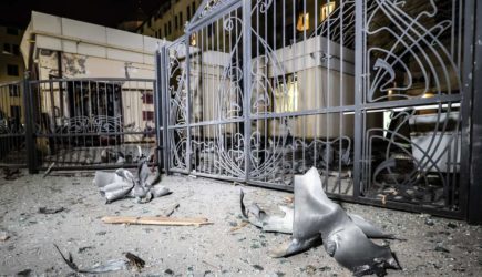 Кадры последствий удара ВСУ по Донецку в новогоднюю ночь