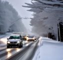 Снегопады на М1 и М4: будьте осторожны!