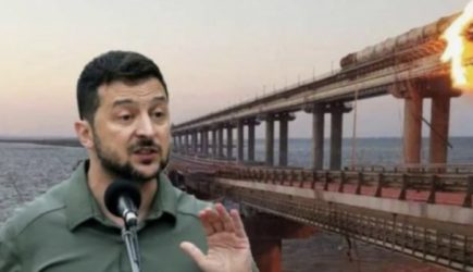 Зеленский признался в сильном желании разрушить Крымский мост