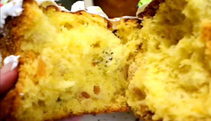 Вкуснейший кулич на Пасху: нежный и сочный рецепт