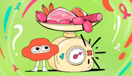 Сколько есть мяса, чтобы не заболеть раком