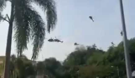 Авиакатастрофа: два вертолета