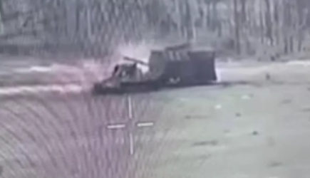 Семченко: под Красногоровкой на мине подорвался танк «Царь-мангал»