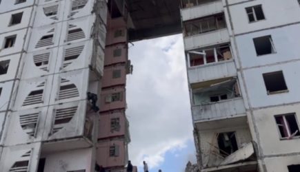 Число пострадавших при обрушении дома в Белгороде выросло до 17