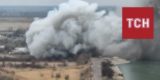 На Украине показали видео подрыва дамбы Кураховского водохранилища