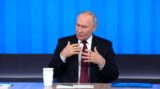 Американец устроил позорное шоу на пресс-конференции Путина &ndash; видео