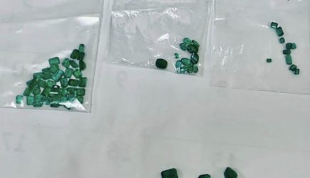 Таможенники нашли в нижнем белье россиянки изумруды из Индии