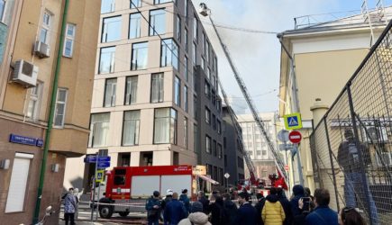 Стоимость квартир в горящем в Москве ЖК доходит до полумиллиарда рублей