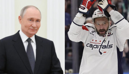 Путин поздравил Овечкина с историческим рекордом в НХЛ