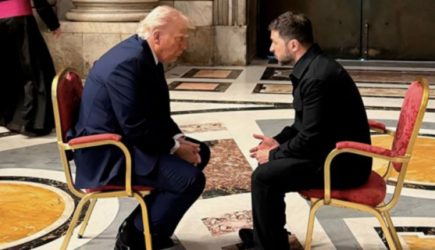 Трамп оценил встречу с Зеленским в Риме