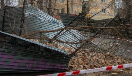 В российском городе рухнуло здание