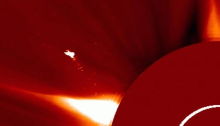Астроном Киселев  раскрыл тайну огромной огненной «птицы» над Солнцем