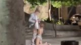 Туристы занялись оральным сексом перед церковью в Европе и попали на видео