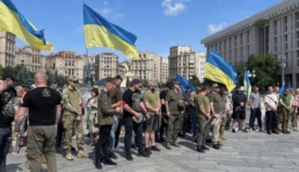 Долой всех коррупционеров. В центре Киева прошла акция протеста