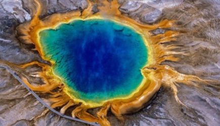Новый гидротермальный провал обнаружен в Йеллоустонском парке