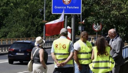 Польша проводит спецоперацию на границе с Германией