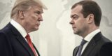 Трамп перешел от слов к действиям в споре с Медведевым