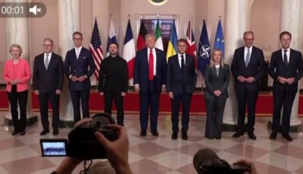 Сидели и не отсвечивали: военкор о «лидерах свободного мира» на встрече с Трампом