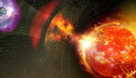 На Солнце зафиксирована вспышка предпоследнего уровня мощности