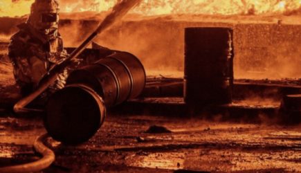 Россия вновь ударила по азербайджанской нефтебазе под Одессой