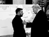 &laquo;&lrm;Мощная оплеуха&raquo;: Трамп взбодрил Зеленского и глав ЕС картой новой Украины