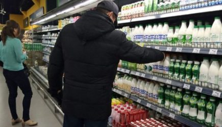 В российских супермаркетах наблюдается уменьшение выбора товаров