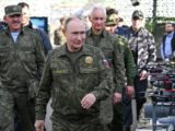 Путин в камуфляже посетил полигон, где проходит основной этап учений &laquo;Запад-2025&raquo;