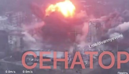 Мини-ядерный взрыв у Красноармейска показали на видео