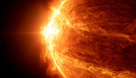 Ночная магнитная буря стала самой сильной в феврале