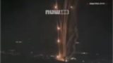 Огневой вал ПВО Израиля по иранским ракетам сняли на видео