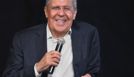 Лавров подшутил над журналистом из США в прямом эфире