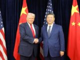Визит Дональда Трампа в Пекин приковал к экранам миллионы жителей Китая